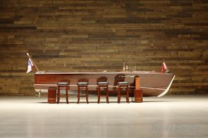 You WOOD Want This Amazing Chris-Craft Boat Wine Bar To Complement Your Next Bottle Of Oaky Red