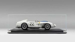 Scaled-Down 1958 Ferrari 250TR Is Identical To '58 Le Mans Racer
