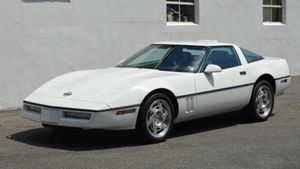 Babied 1990 Chevrolet Corvette For Sale Has Rare Interior