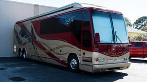 Hit The Road In This Ultra-Luxury 2006 Prevost Motor Coach