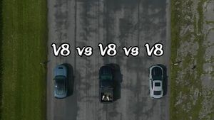 2024 Ford Mustang GT and Chevy Camaro SS Stir the Tracks, Aided by a 700-HP Truck