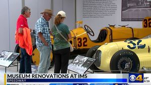 Indianapolis Motor Speedway Museum Moves Racecars For Renovations