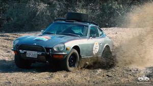 This Restored Nissan 240Z Completed the Peaking To Paris Rally
