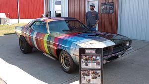 The 1970 Plymouth 'Paint Chip' 'Cuda