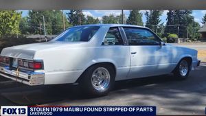 Thieves Strip 1979 Chevy Malibu And Dump It