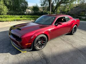 Corvette Mike Is Selling A 2,600-Mile Dodge Challenger SRT Helllcat Widebody On Bring A Trailer