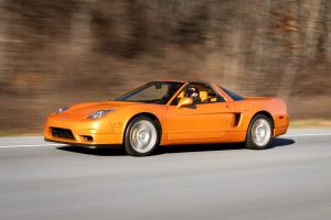 This 20k-Mile NSX-T In Stunning Imola Orange Pearl Is Selling On Bring A Trailer
