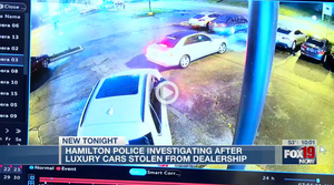 Luxury Car Heist: High-End Vehicles Stolen from Hamilton Dealership