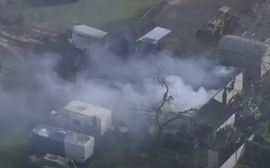 Classic Muscle Cars Ravaged by Blaze In California