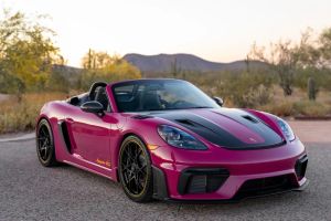 Exceptional Opportunity: 2024 Porsche 718 Spyder RS Weissach Edition On Bring A Trailer