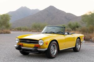 1974 Triumph TR6 Up for Auction on Bring A Trailer