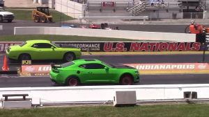 Camaro ZL1, Hellcat, and Shelby GT500 Thrill Fans with Nine-Second Quarter-Mile Runs