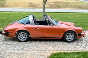 Tesla-Powered 1974 Porsche 911 Targa EV Conversion on Pcarmarket