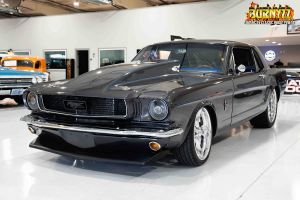 Supercharged 1966 Mustang Coupe Restomod Crosses the Block Without Reserve