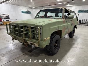 Surplus Standout: Clean 1986 Chevrolet K5 Military Blazer Shows Off Army Roots