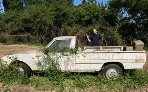 British YouTuber Buys Bush-Covered Peugeot Pickup on eBay by Sorting for Lowest Price