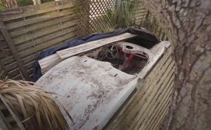 1962 Chevrolet Corvette Discovered After 14 Years Behind a Fence in Florida Yard