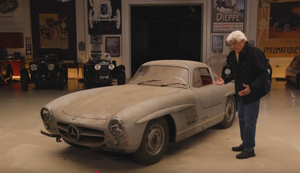 Jay Leno Unveils Ultra-Rare 1956 Mercedes Alloy Gullwing Forgotten Even by Mercedes