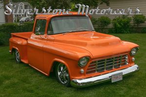Custom 1956 Chevy 3100 Pickup Blends Classic Style with Modern Muscle