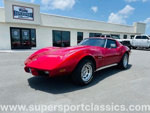 1976 Chevrolet Corvette Stingray Shines in Candy Red Metallic with Matching Numbers V8