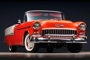 Refinished 1955 Chevrolet Bel Air Convertible Hits Bring a Trailer with Classic Appeal