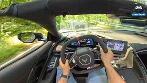 2025 Corvette Convertible Reaches 175 MPH on Germany’s Autobahn