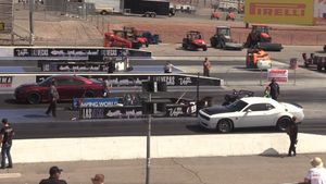 Dodge’s Fiercest Face-Off: Demon 170, Hellcat Charger, and Black Ghost Battle at Vegas Strip