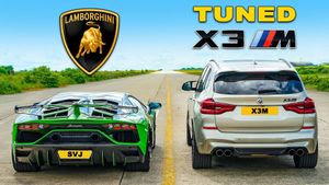Haunted BMW X3 M Takes on Lamborghini Aventador SVJ in Unlikely Drag Showdown