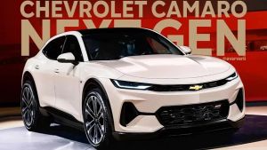 Imagined Camaro Comeback: Digital ZL1 Crossover EV Pitches a 1,000-hp Future