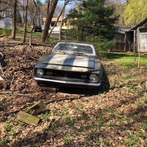 Barn Find 1968 ChevyCamaro Z/28 Rescued With Original V8 Intact