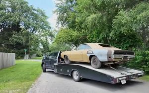 Rare 1969 Dodge Charger Hemi 500 Barn Find Unearthed in Pennsylvania