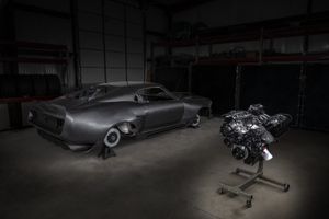 First-Ever Carbon Fiber Widebody 1969 Ford Mustang 'Scorched' to Debut at SEMA