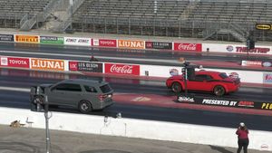 Dodge Hellcat Showdown: Challenger and Durango Battle in Surprising Quarter-Mile Duel