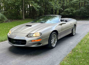 Low-Mile 2002 Chevrolet Camaro SS Convertible Marks the End of a Muscle Era