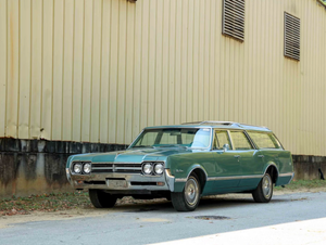 No-Reserve 1966 Oldsmobile Vista Cruiser Headlines The Generous Collection Auction