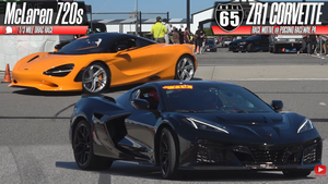 2025 Corvette ZR1 Battles McLaren 720S in High-Speed Rolling Race Showdown