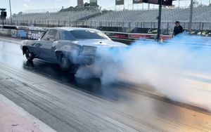 Cleetus McFarland’s Twin-Turbo Hemi Camaro 'Eagle' Breaks World Radial Speed Record