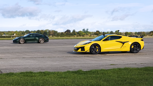 Corvette Z06 Edges Porsche 911 GT3 in Quarter-Mile Duel but Faces a Fight in Rolling Races