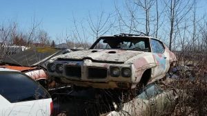 Hidden Michigan Junkyard Holds Rare Muscle Cars, Including a 1970 Pontiac GTO Judge
