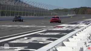 2JZ-Swapped Hellcat Takes on Twin-Turbo Challenger in High-Speed Battle at Pocono Raceway