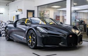 First Production Bugatti Mistral Transformed with Satin Finish