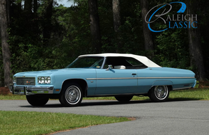 Time Capsule: 17K-Mile 1975 Chevrolet Caprice Classic Convertible Offered at Raleigh Classic