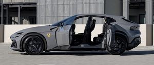 Lowered Ferrari Purosangue Takes on Hyper-Hatch Look After Aftermarket Makeover