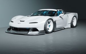 Digital Artist Imagines 1,500-Plus-HP C6 Corvette Restomod With Split-Window Twist