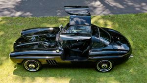 Modernized 300SL Tribute: Restomod Turns SLK 55 AMG Into a $300,000 Gullwing-Inspired Coupe
