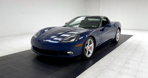 LeMans Blue 2007 Chevrolet Corvette 3LT Coupe Offered With Under 60,000 Miles