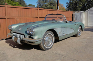 Family-Owned 1958 Corvette Project Heads to Auction After Four Decades in Storage
