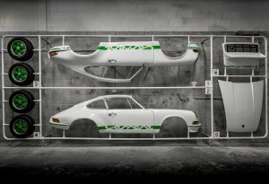 Life-Size Porsche 911 Carrera RS Wall Sculpture Brings Iconic Homologation Car to the Garage Wall