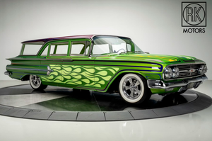 Custom 1960 Chevrolet Bel Air Kingswood Wagon Expected to Spark Bidding War