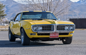 Modified 1968 Pontiac Firebird With Corvette-Sourced 350 V8 Heads to Auction